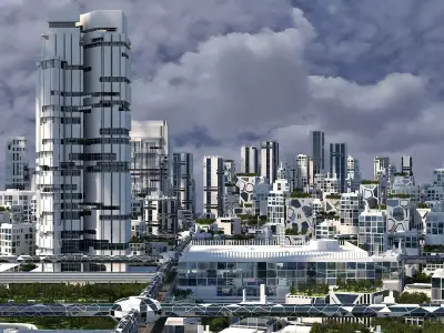 Future City 2020 C 3D model