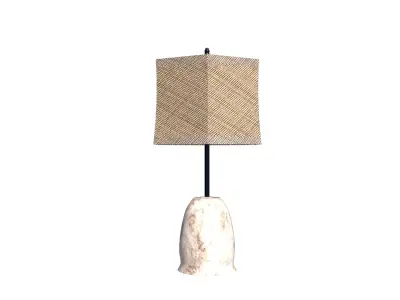 Marble Base Table Lamp by Illumino  3D model