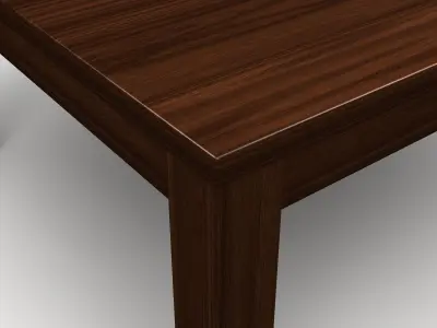 Japanese Kotatsu Table 3D model