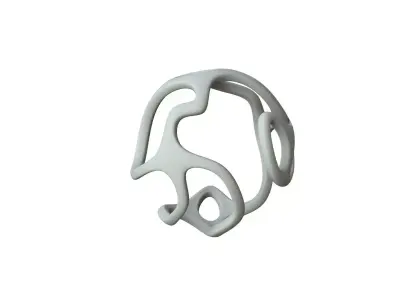 SciFi Cube Object No 29762 Low Poly Shape Texture