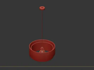 MANDERLINE Suspension lamp 3D model