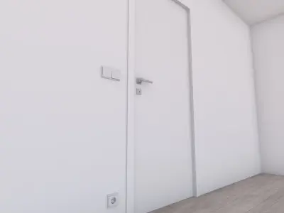 Windows and simple Door  3D model