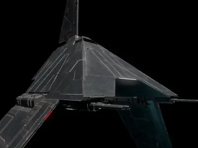 Star wars Shuttle - Krennic Rogue One 3D model