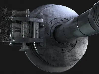 Point Cloud Animation Low-poly 3D model