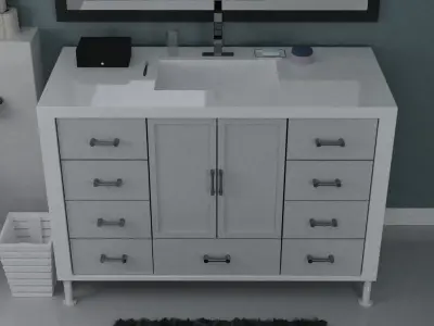 Modern Bathroom 3D model