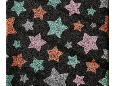 Kids Carpet Set 39 3D model