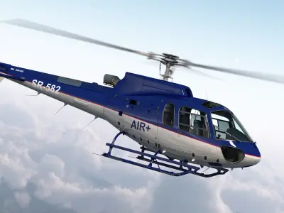  Light Utility Helicopter Eurocopter AS 350 