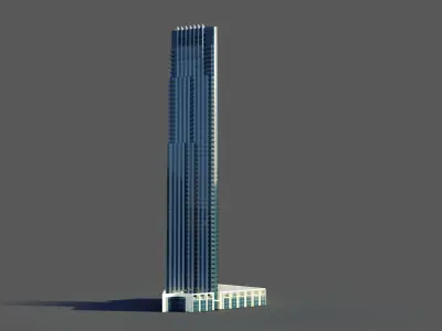 Vida residence Tower - Dubai 3D model