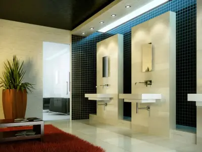 Photorealistic House Interior Collection 3D model