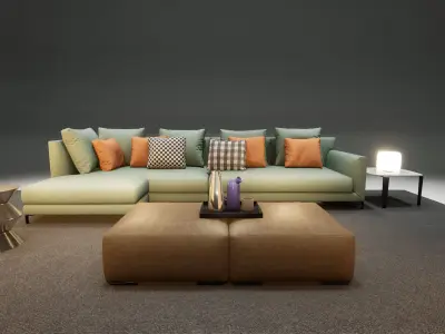 DH STUDIO Furniture Collection 10 Low-poly 3D model