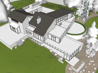 Sketchup 1003 - House  3D model