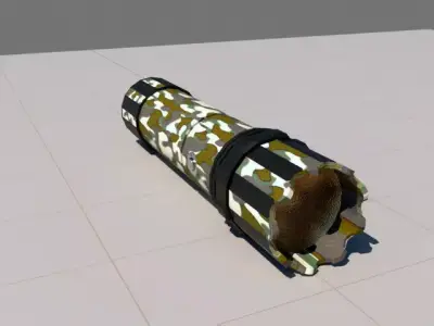 Torch 3D model
