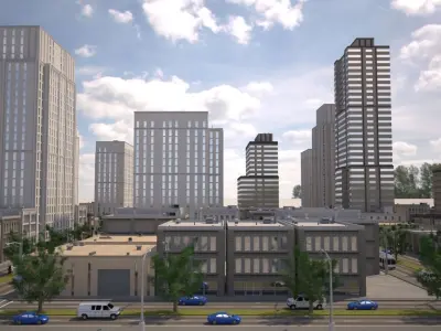 City District 01 3D model