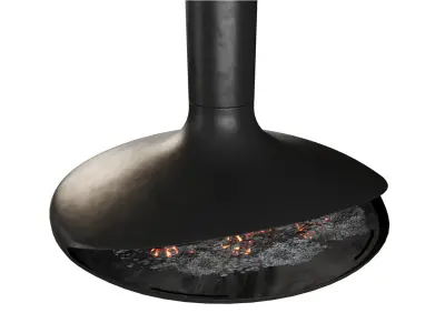 Fireplace Focus Creation Gyrofocus 3D model