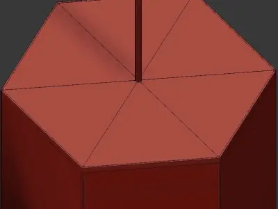 Hex Light John Beck Steel 3D model buy