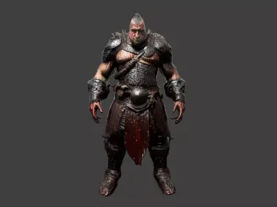 Animal Warrior Pack 1 Low-poly 3D model