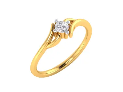 Women Ring Render 3dm STL MTL SLC JCD OBJ FBX Details 3D print model 19