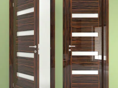 Italian Door San Remo K011 3D model