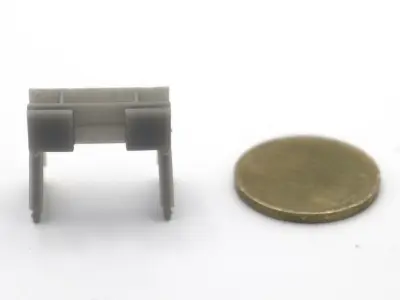 HO Scale Buffer stop 1 train model 3D print model