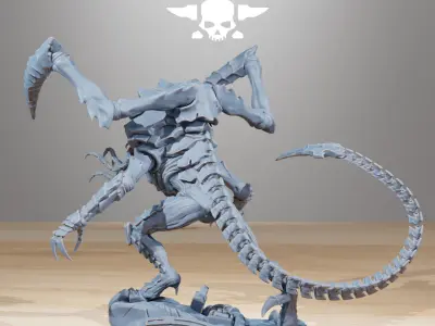 Xenarid Soul Eater 3D print model