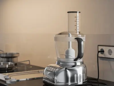 Kitchen Equipment Interior Scene 3D model