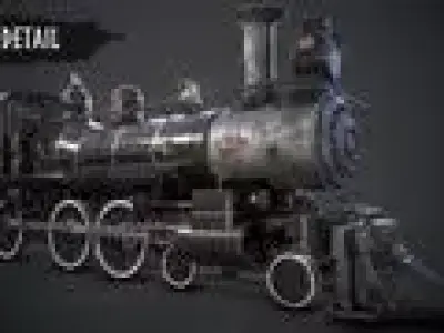 Ultimate Train System Low-poly 3D model