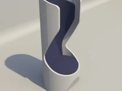  HIDE Armchair 3D model