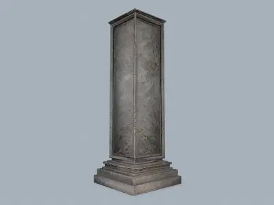 monolith Low-poly 3D model