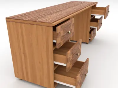 Office Table 3D model