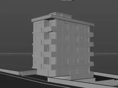 Apartment Design 3D model 2