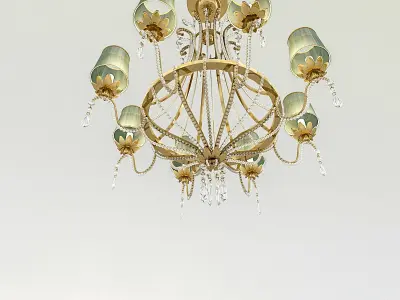 Classic Chandelier 3D model