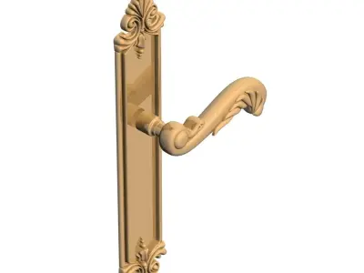 Door Handle 05 3D model