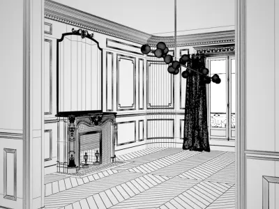  Haussmann Parisian Interior 