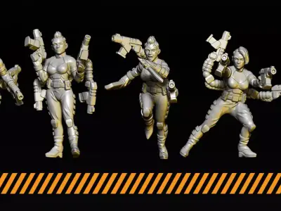 BadGirls  3D print model