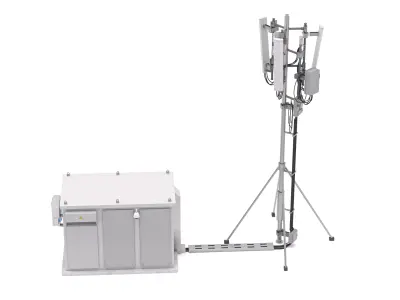 Cell Phone Tower 1 3D model