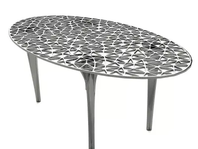 Sedona Dining table Low-poly 3D model