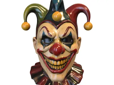 pack masks and monster  3D model