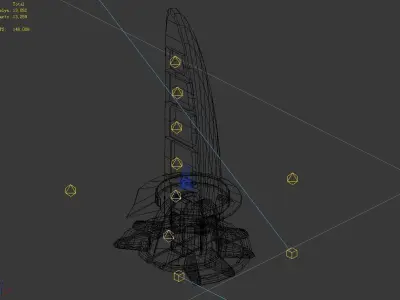 Star Alliance - Pavement Tower 3D model