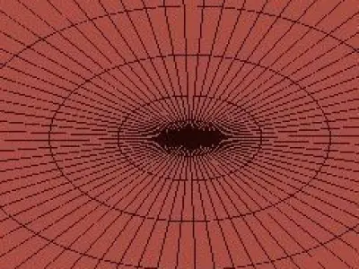 Flush Chandelier 3D model