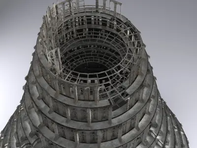 Tower of Babel 3D model