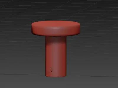 Puck Table Lamp By In Common With 3D model