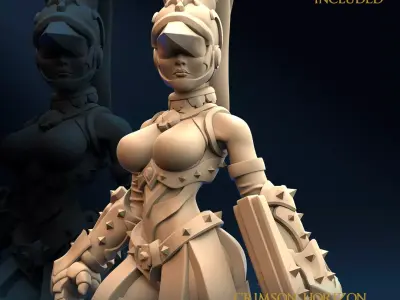 Crossbow Archer Crimson Horizon Executioner F 3D print model