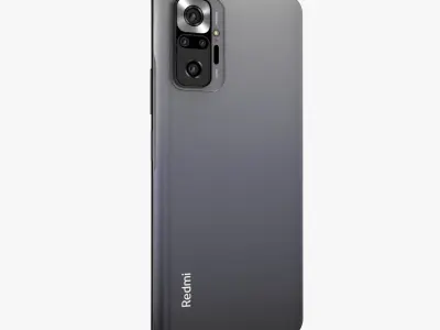 Xiaomi Redmi Note 10 Pro Full color 3D model