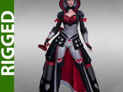 Venus 3D Rigged Model 3D model