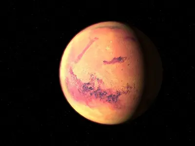 mars 3d max corona rander  3D model