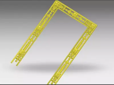 DOOR DESIGN 3D model 3
