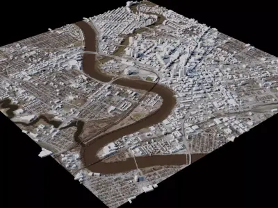 Winnipeg - Canada 3D model
