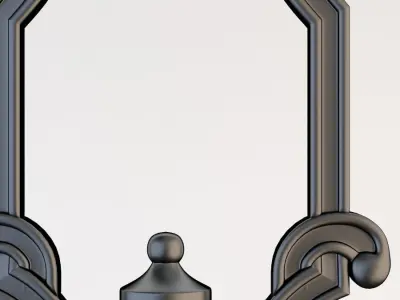 Iron Baluster 3D model