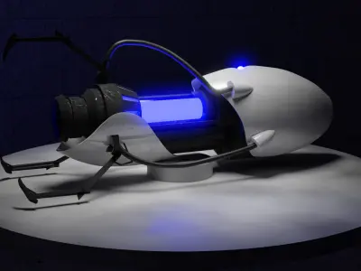 Portal gun  3D model