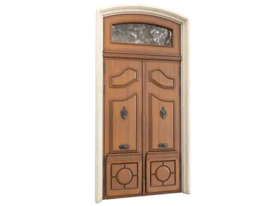 Entrance classic door 79 3D model